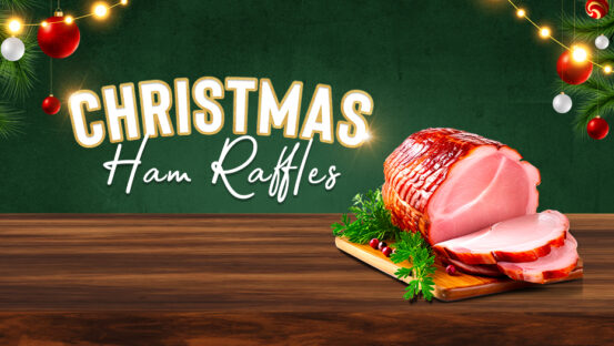 Christmas Ham Raffles