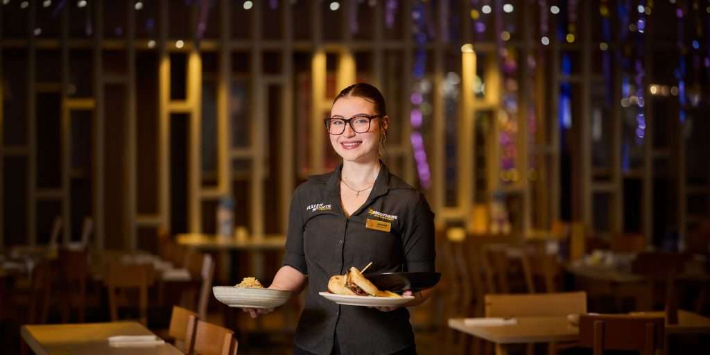 Fuller Sports Club bistro team serving quality meals at affordable prices in Edmonton North Queensland