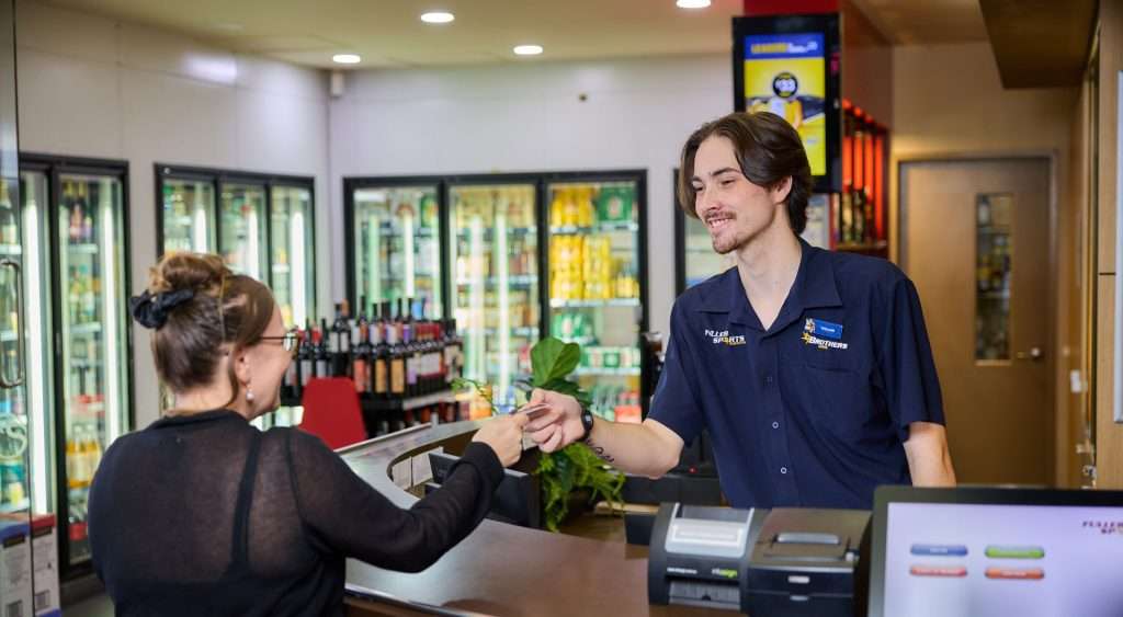 Fuller Sports Club bistro team serving quality meals at affordable prices in Edmonton North Queensland