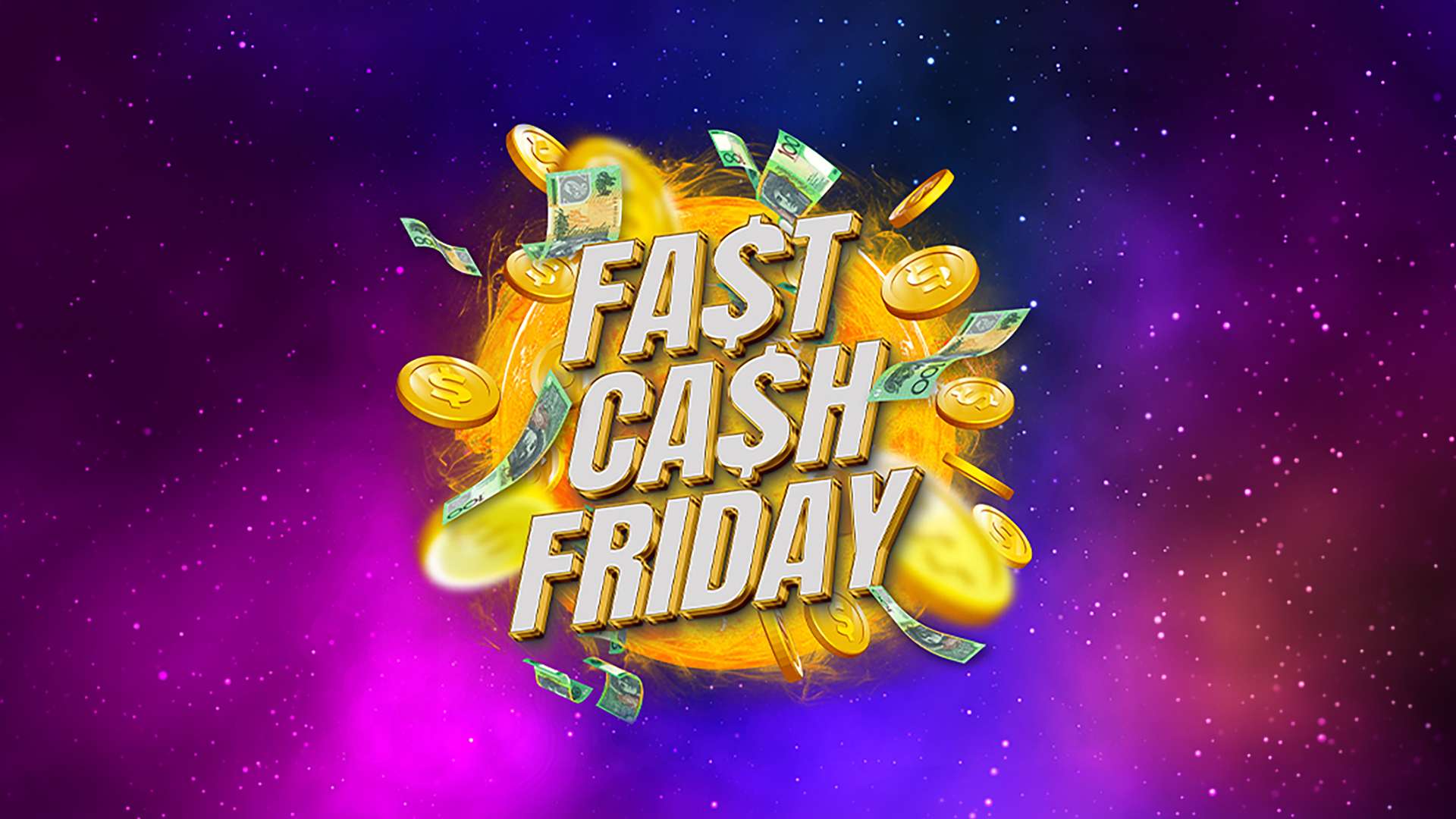 Fast Cash Friday Event Banner